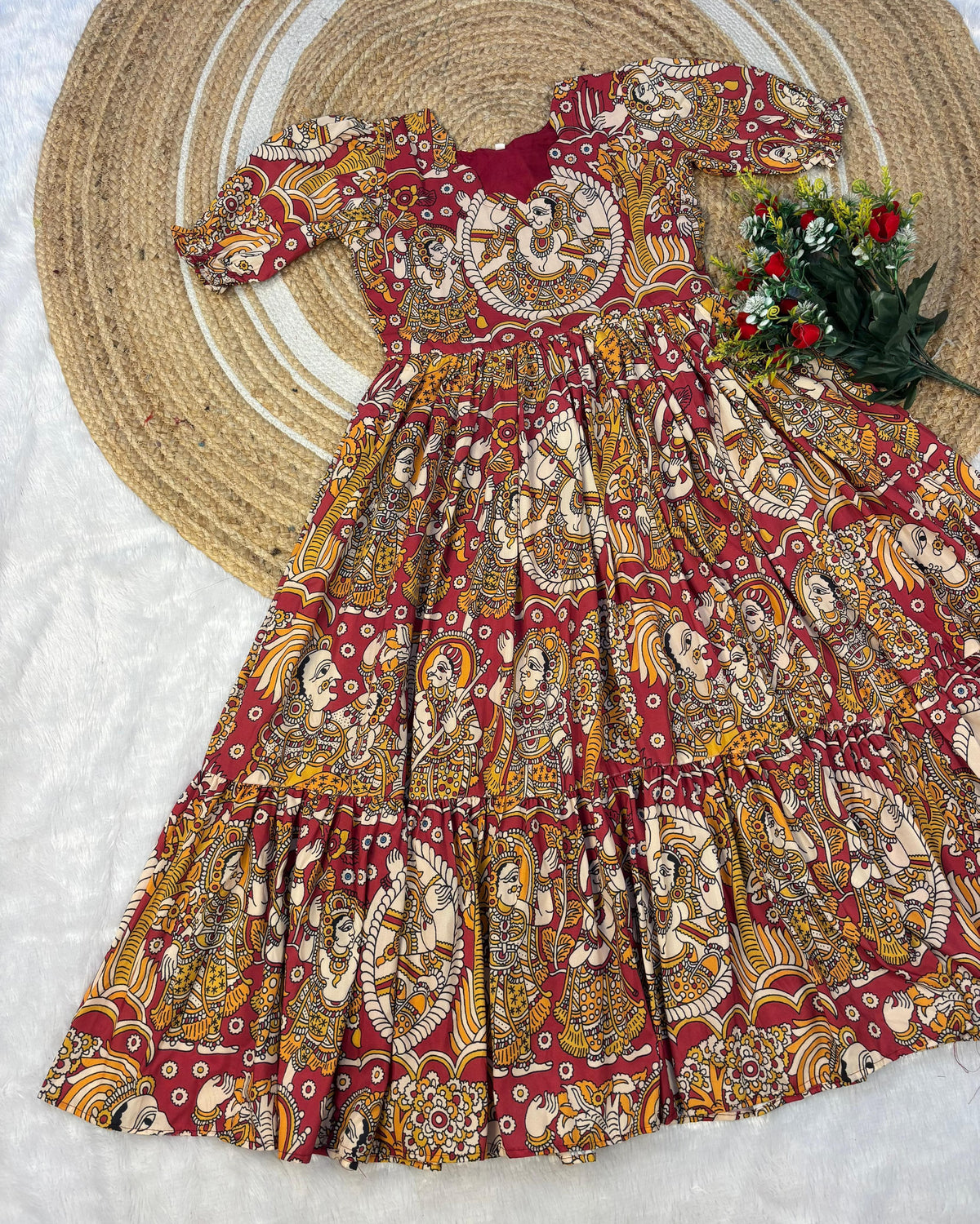 Kalamkari maxi gowns
