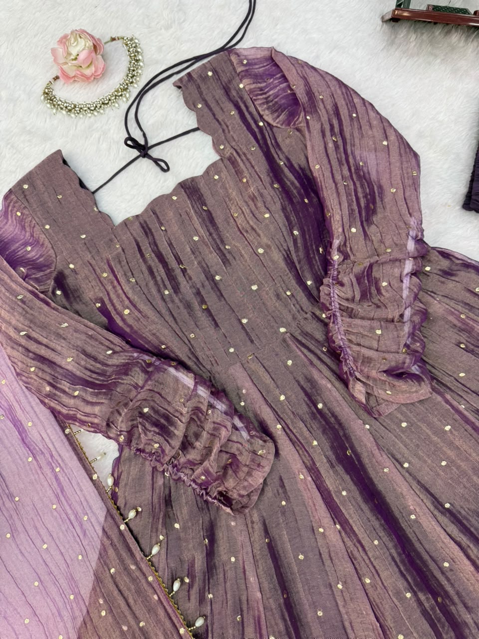 Salsa silk designer suit ✨