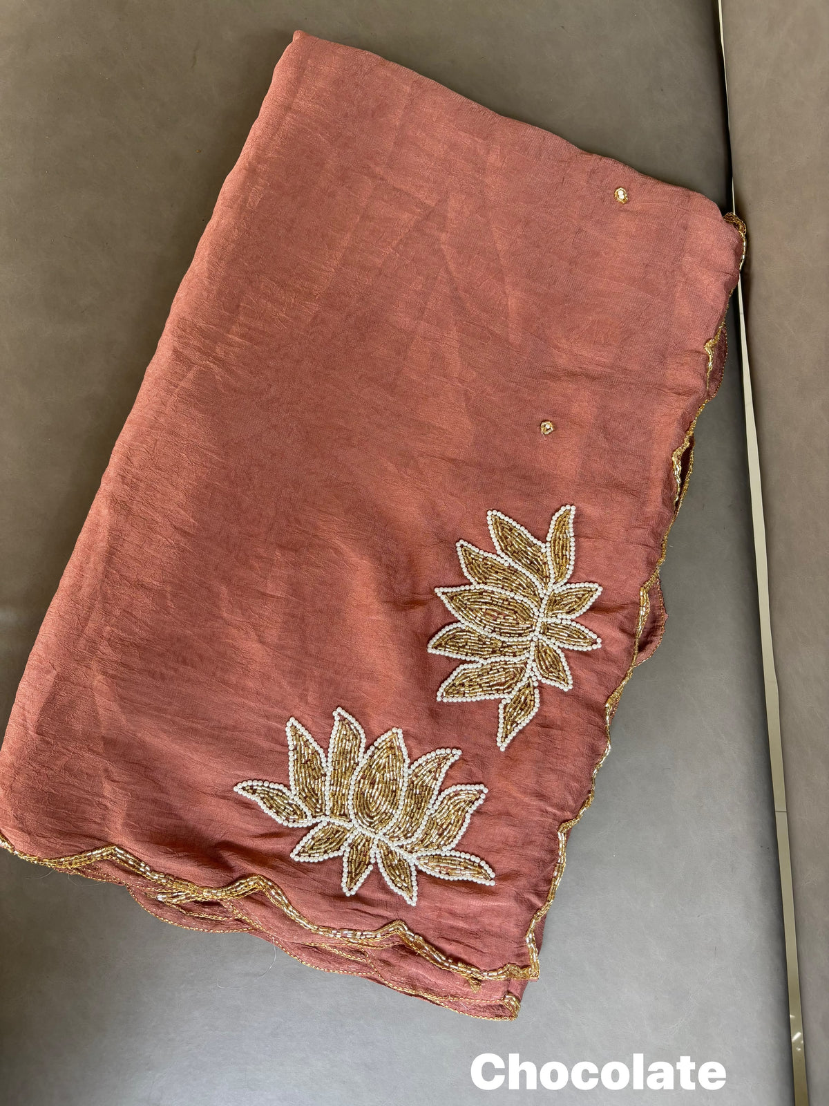 Soft rangoli crush silk saree ✨