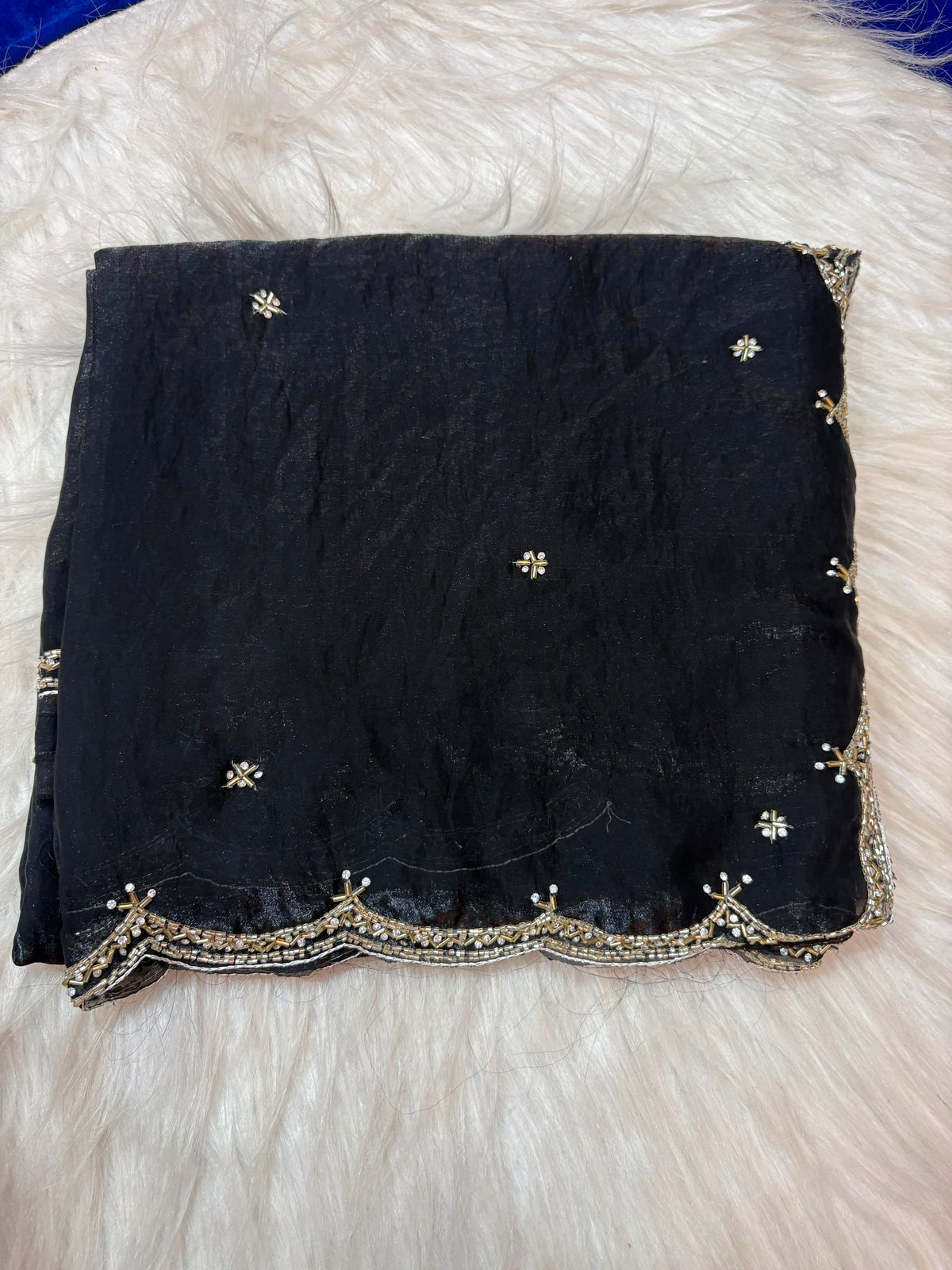 Space silk single line saree