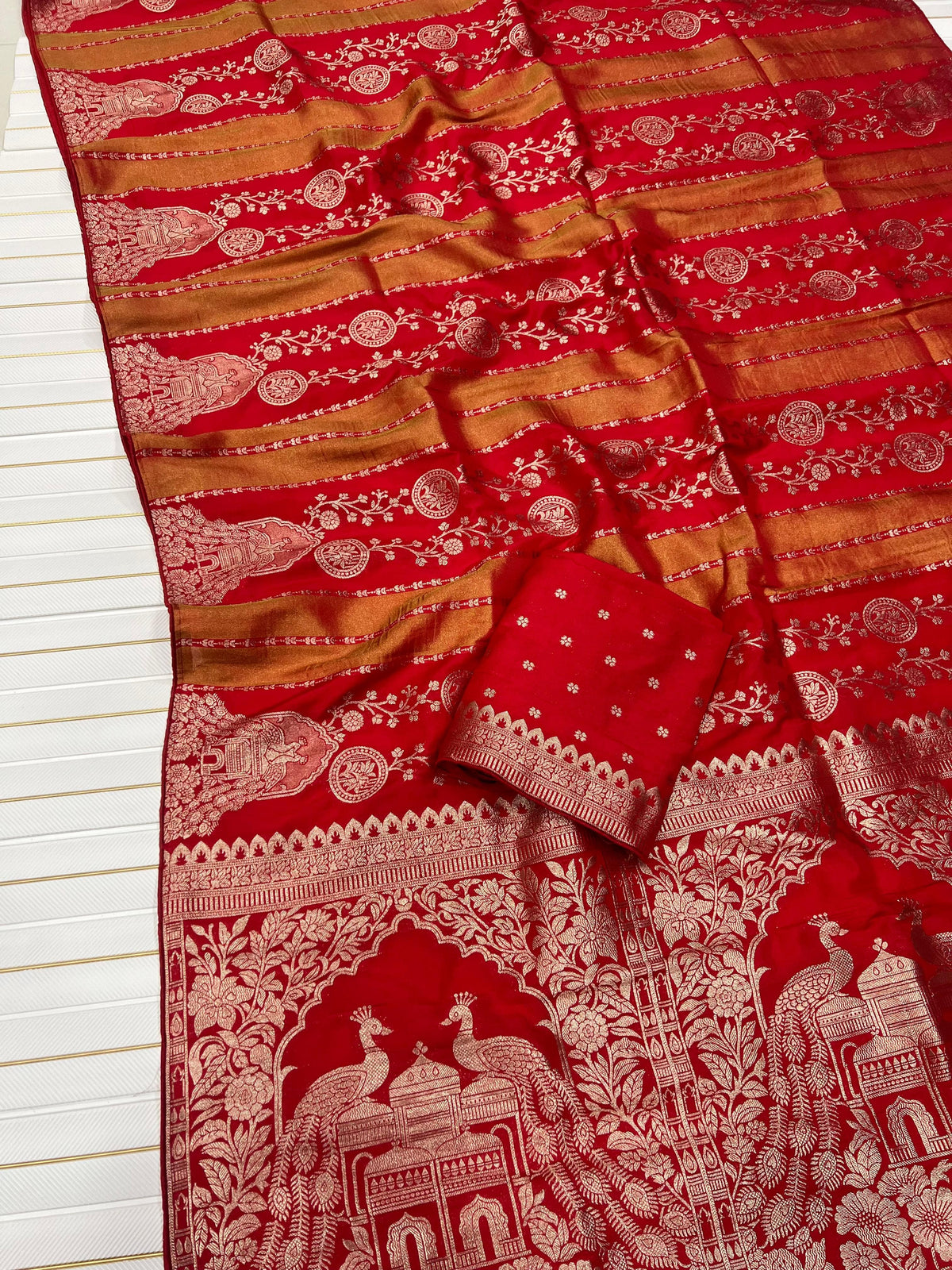 Chiniya Tisu silk saree