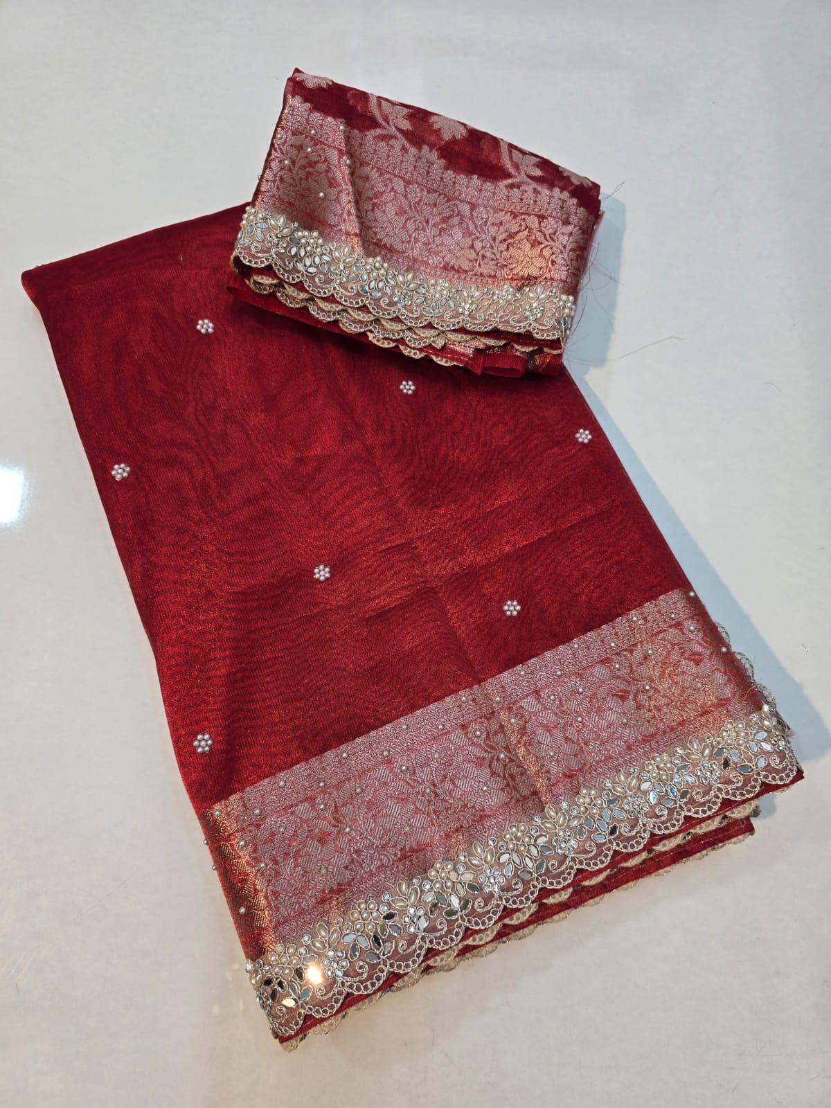 Benaresi tissue silk saree ✨