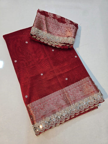 Benaresi tissue silk saree ✨