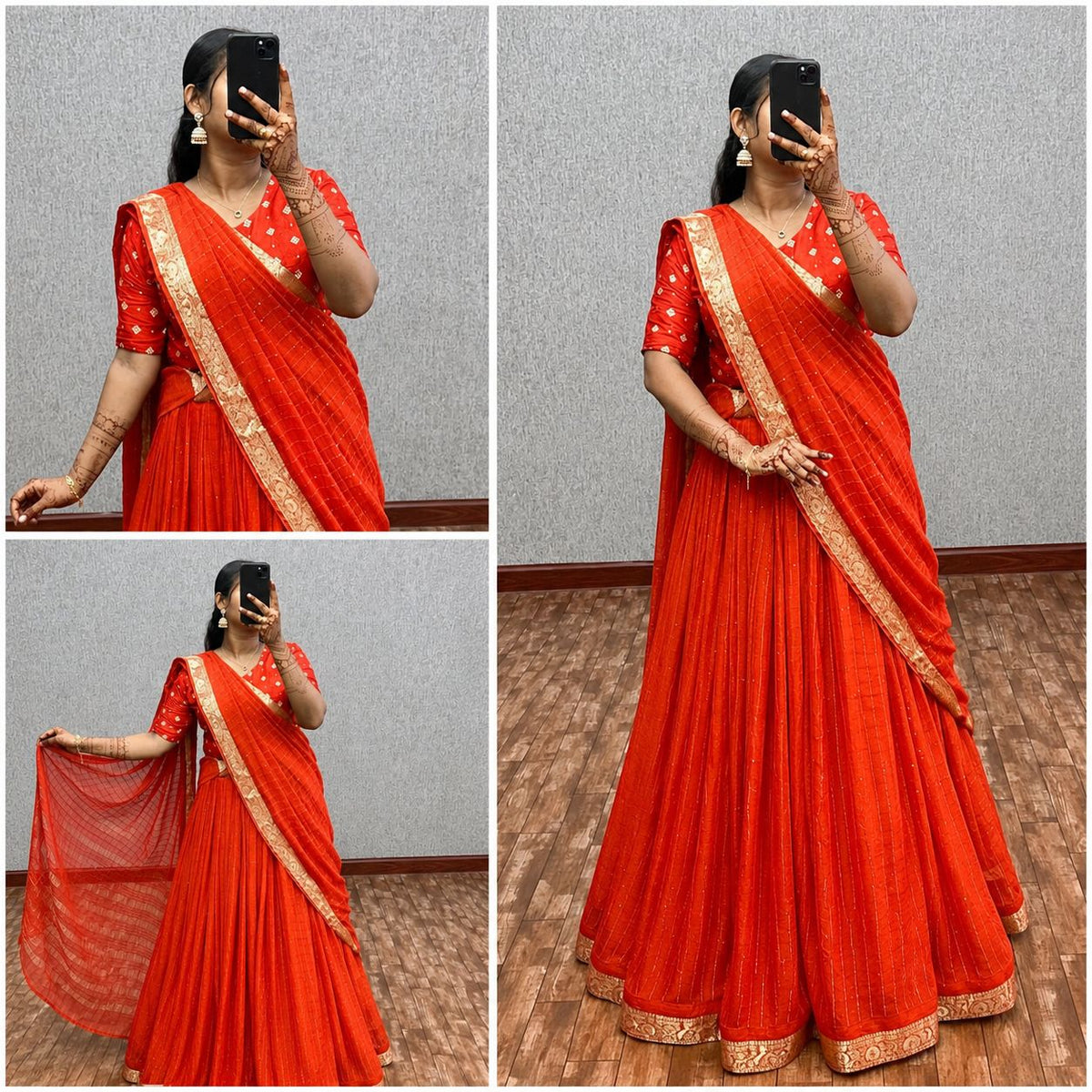 Pure viscose lehenga set