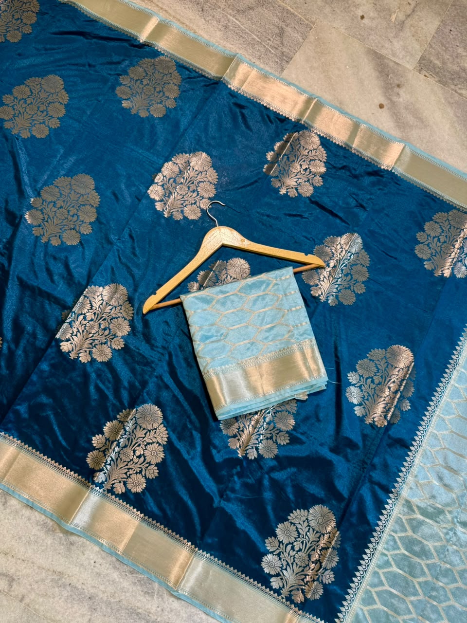 Banarasi ketan silk fabric saree
