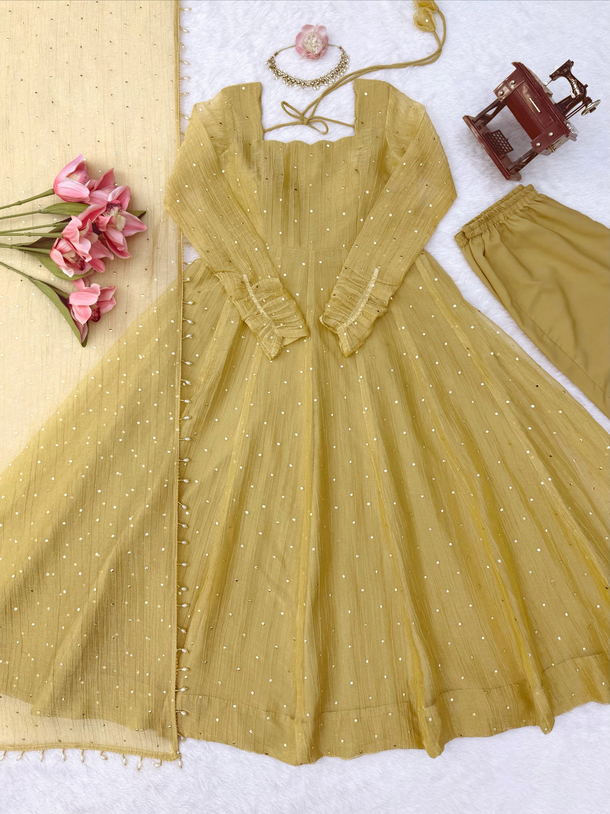Salsa silk designer suit ✨