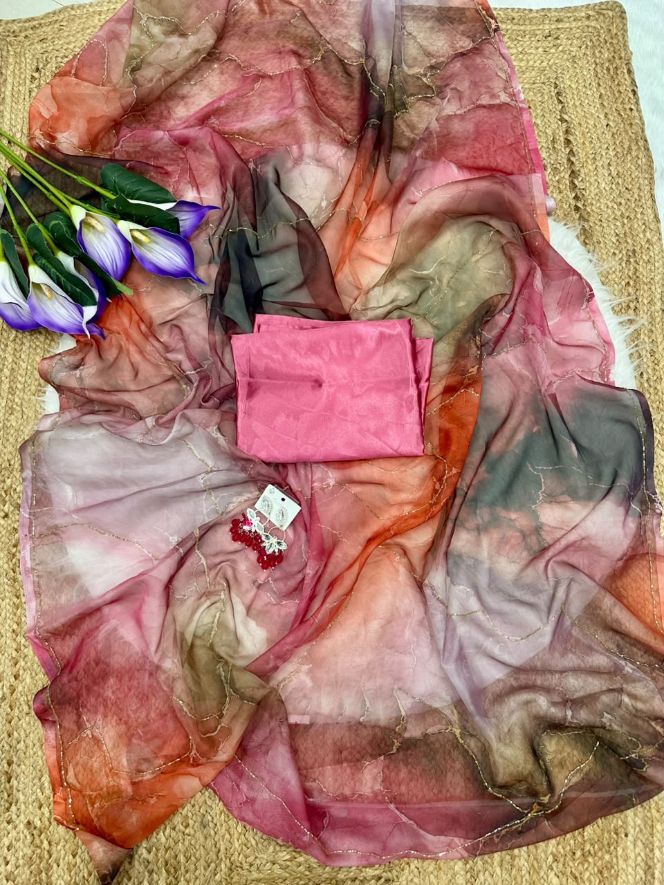 Tabi silk celebrity inspired saree ⭐