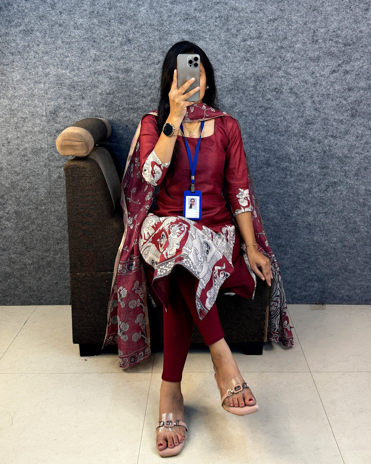 Kota cotton kurti set