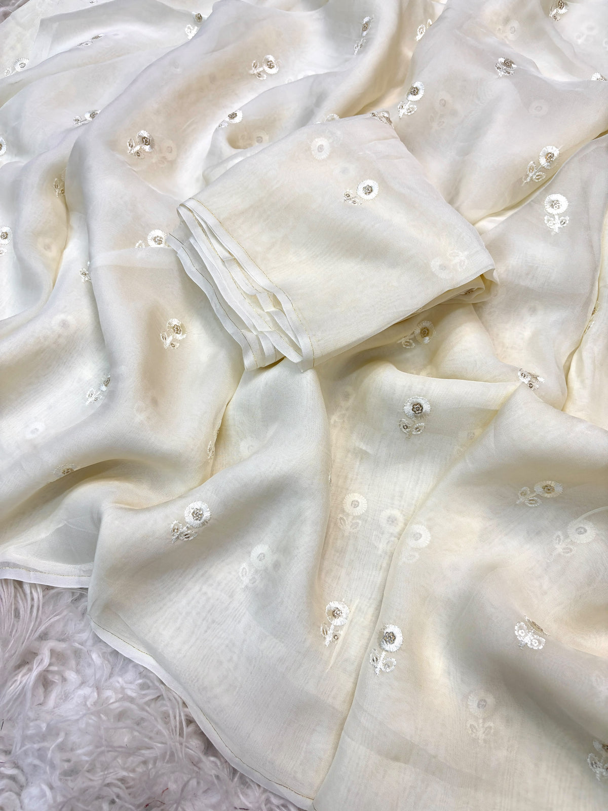 Viscose organza Butti saree✨