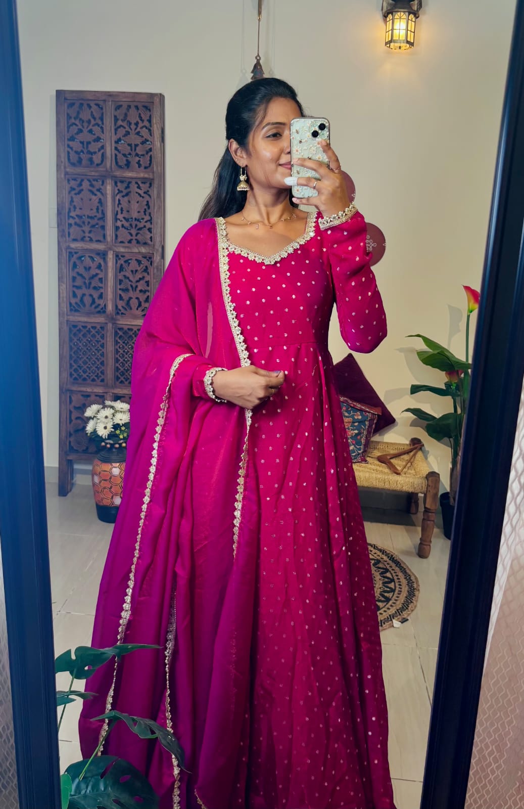 Trending gown with duppata ✨