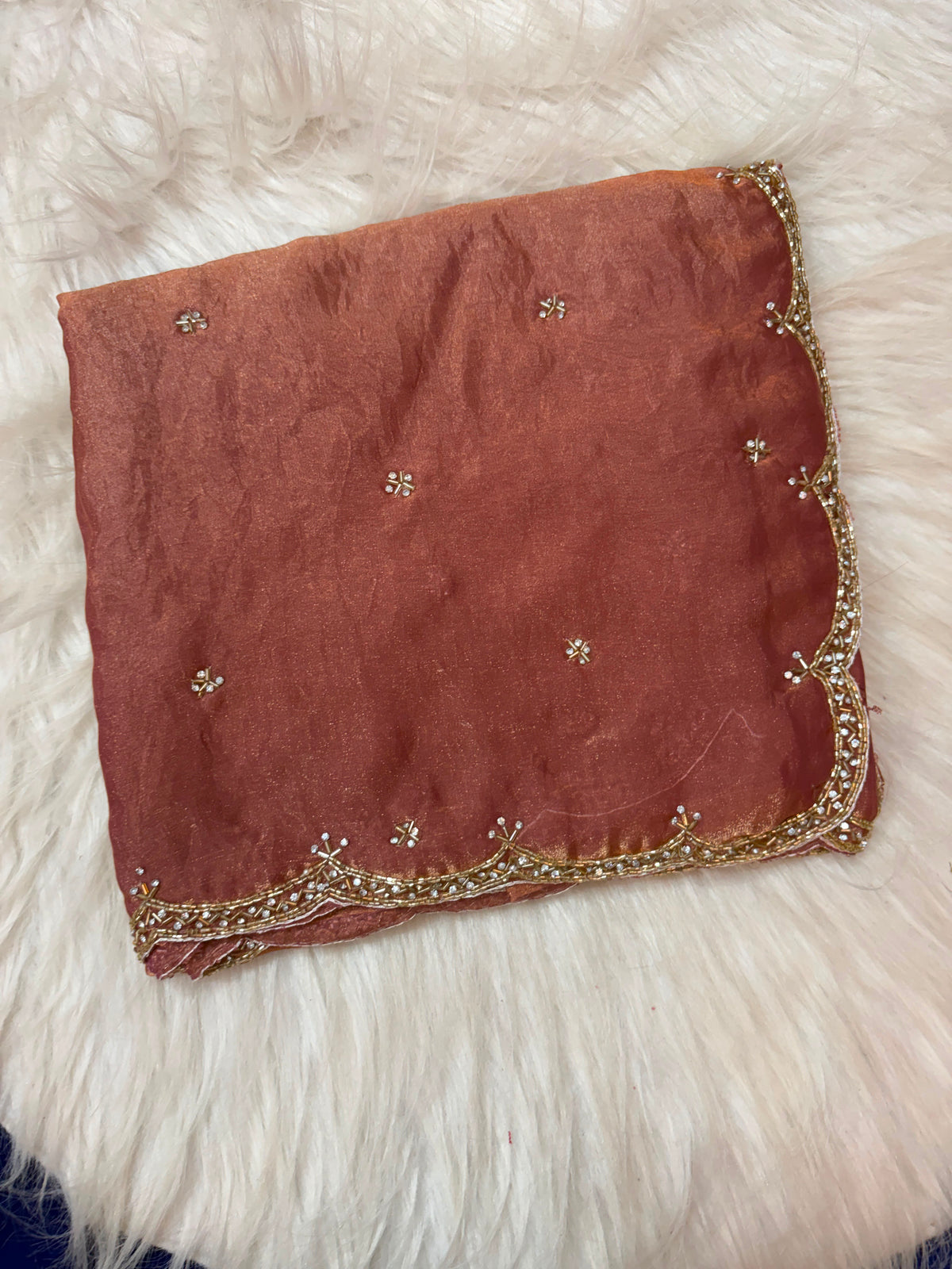 Space silk single line saree