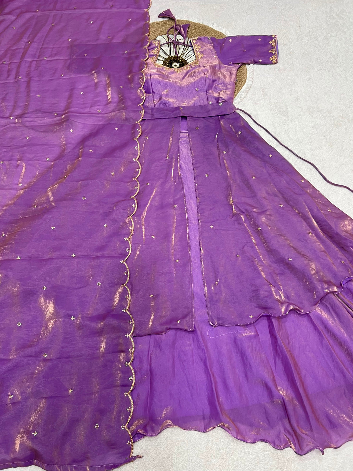 Space silk designer lehenga set ✨