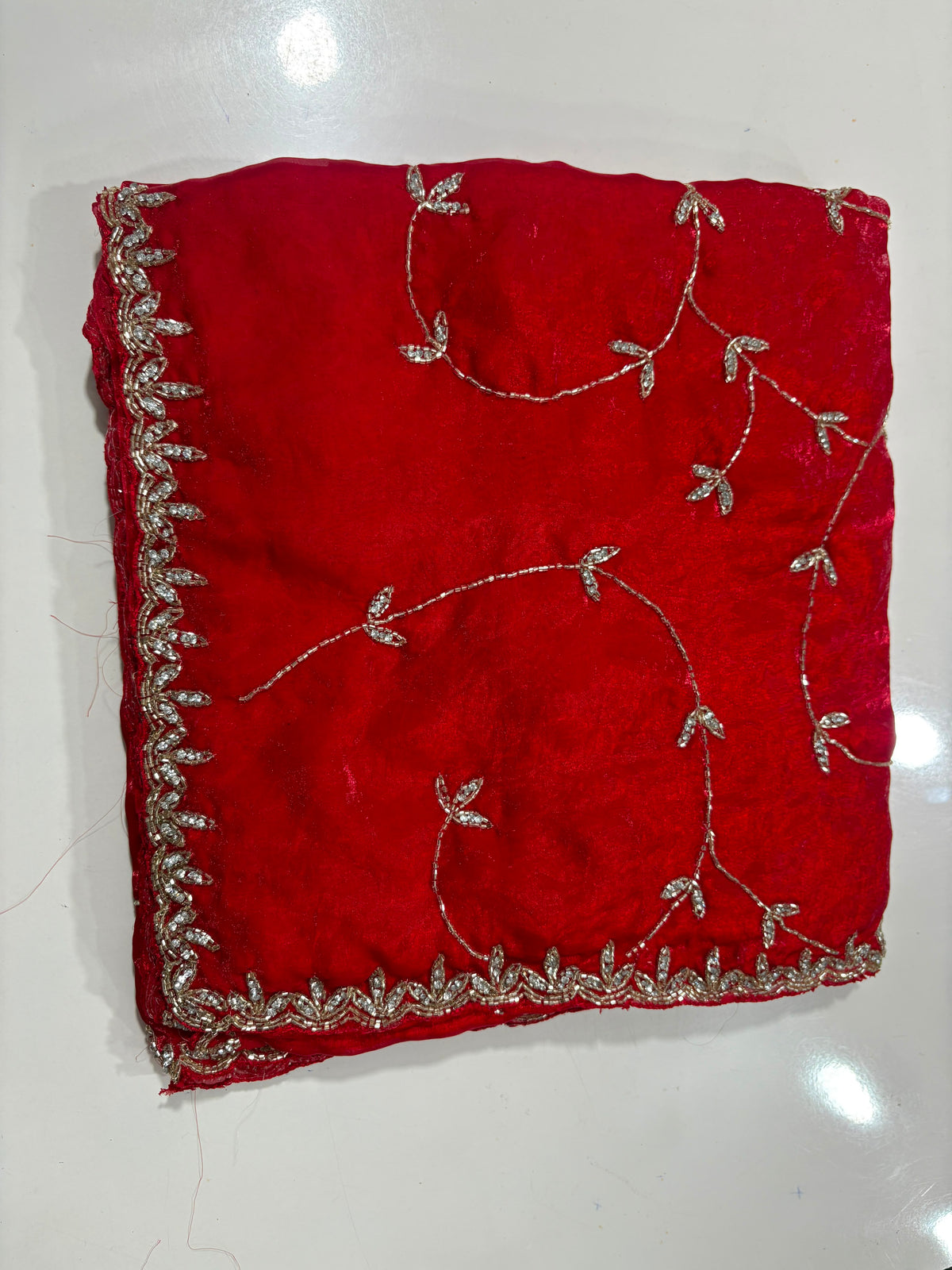 Hand work Jal design saree ✨