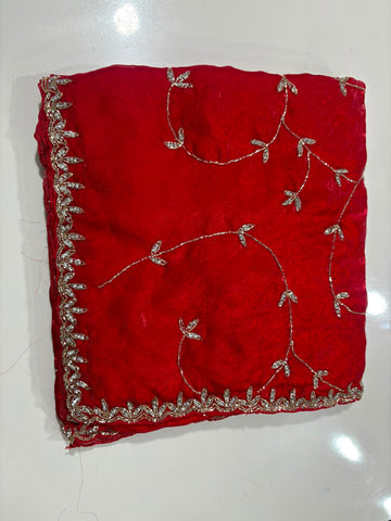 Hand work Jal design saree ✨