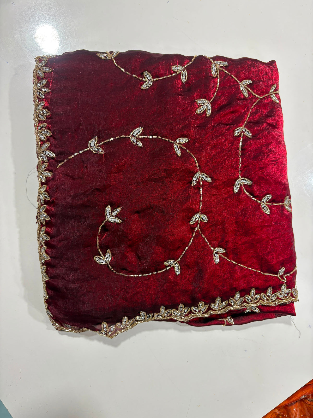 Hand work Jal design saree ✨