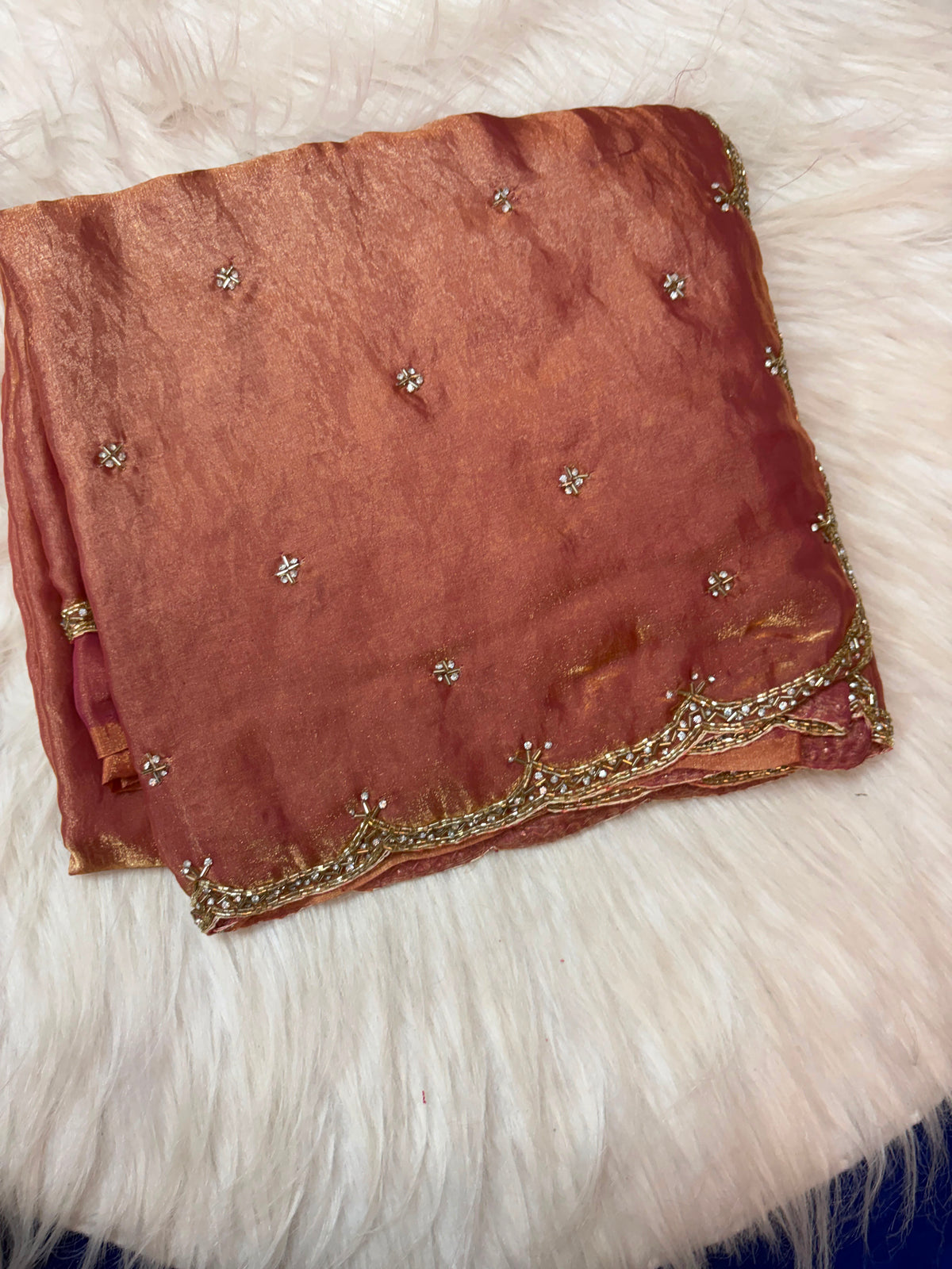 Space silk single line saree