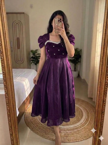 Space silk designer gown ✨