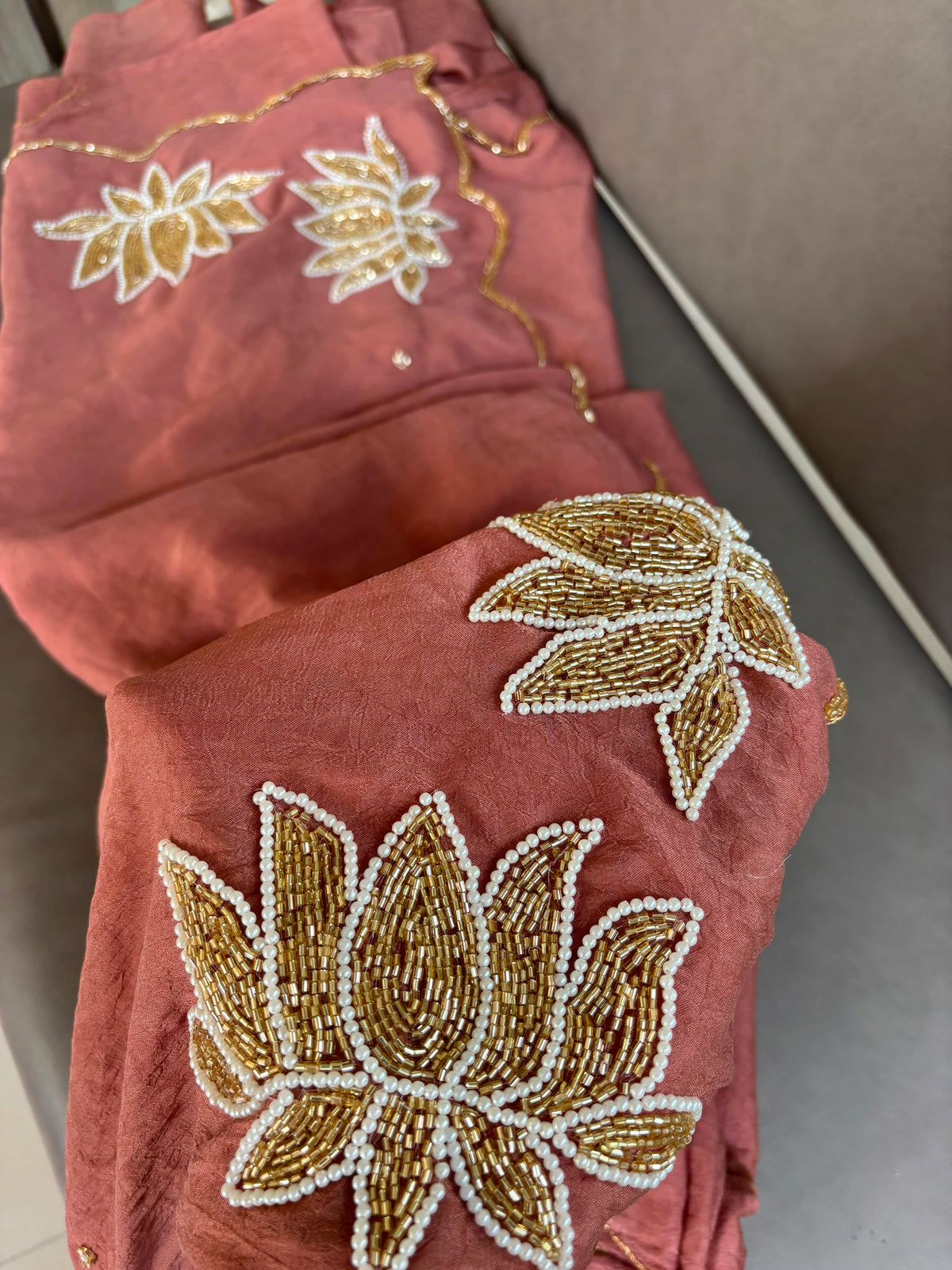 Soft rangoli crush silk saree ✨