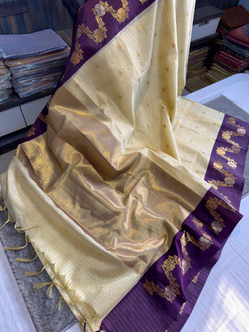 Benaresi soft silk saree