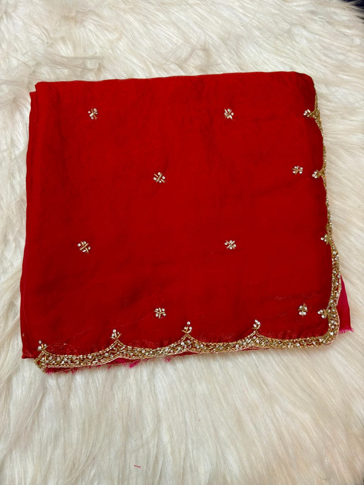 Space silk single line saree