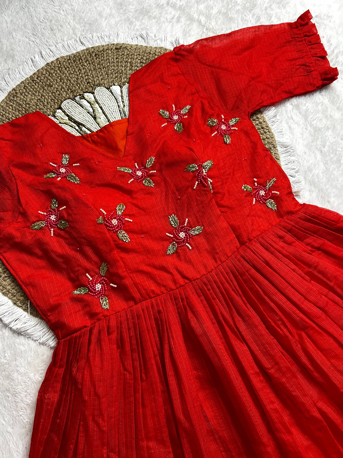 Summer special kota checks maggam gowns