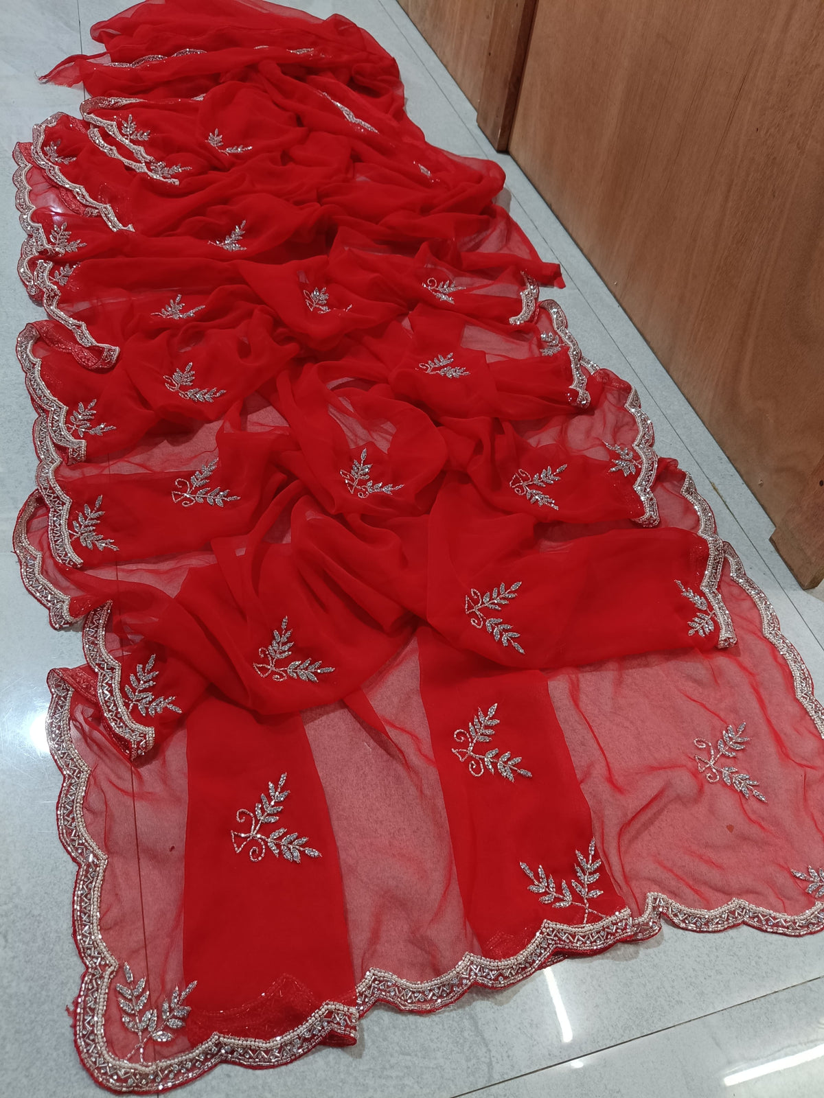 Lilly royal georgette saree ✨