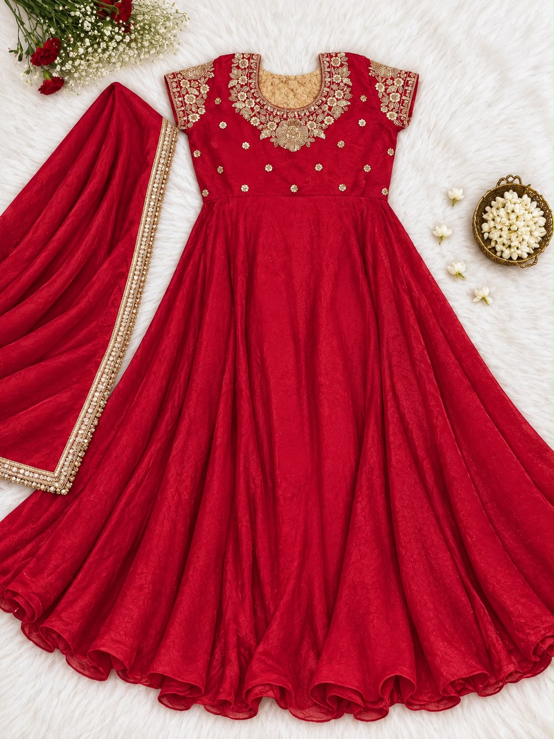 Ethnic designer anarkali suit ✨
