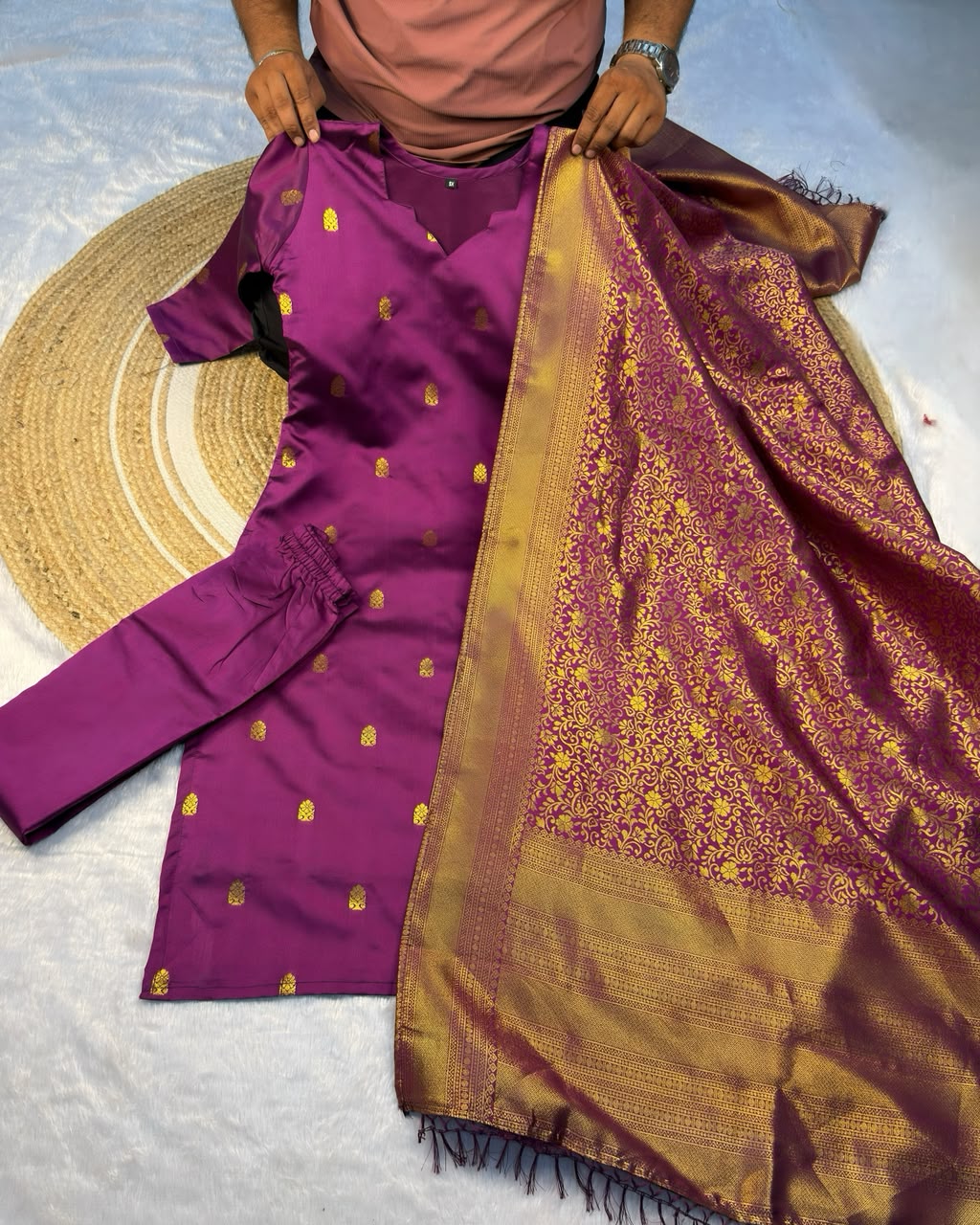 Benaresi silk 3 piece set ✨