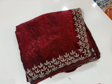 Space silk designer saree ✨