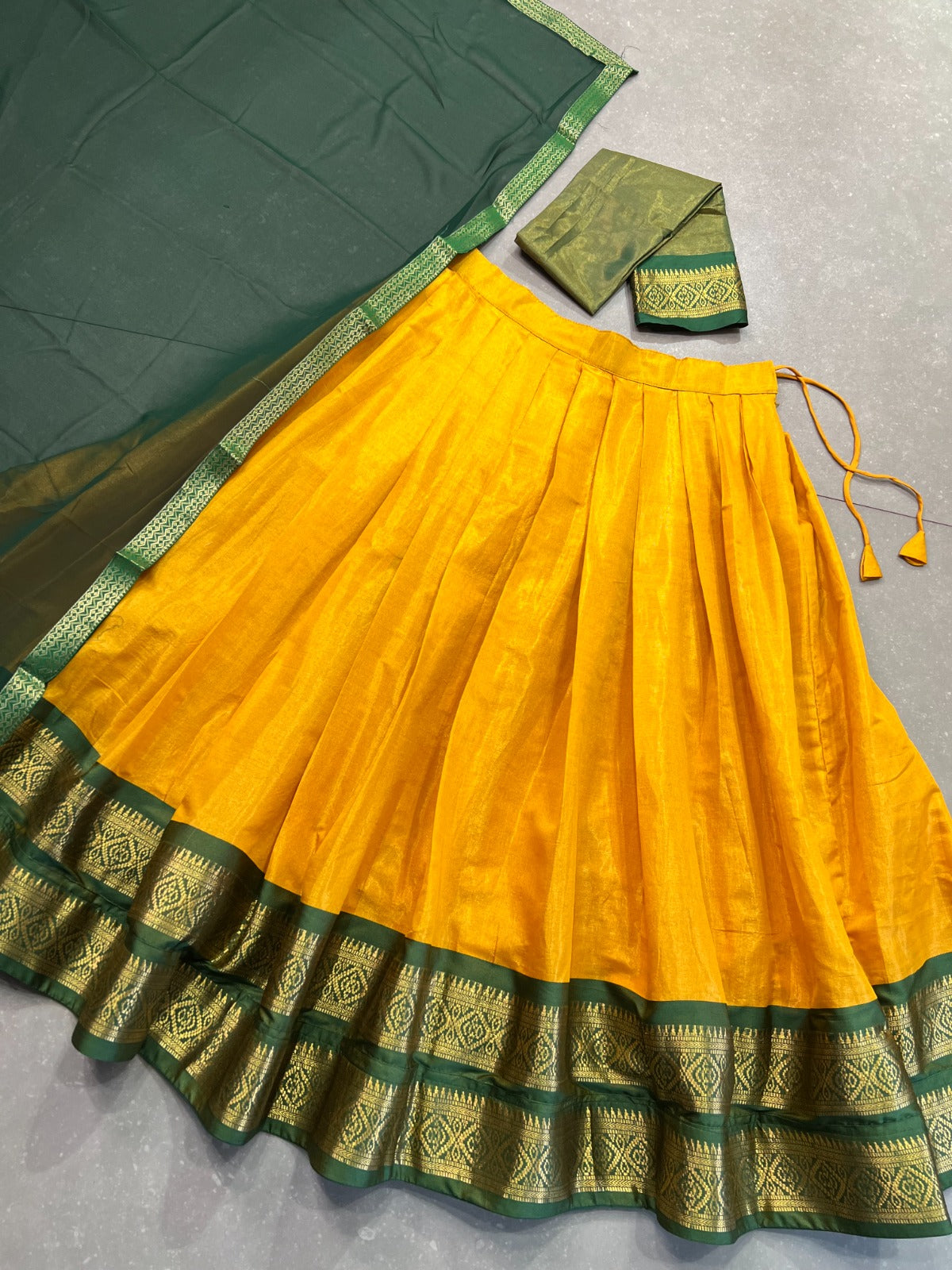 Kanchipuram silk Lehenga
