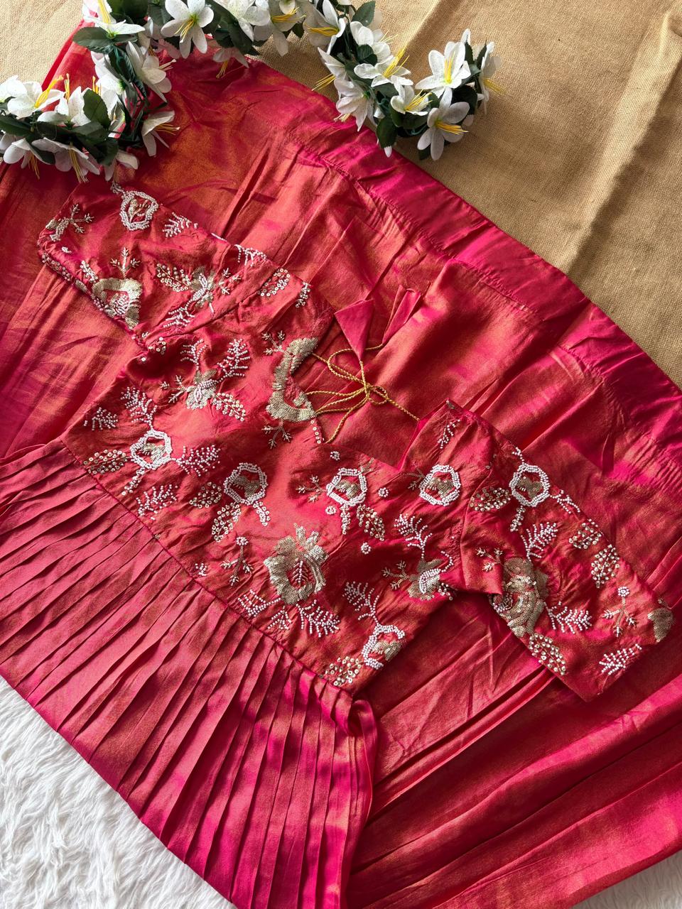Party wear maggam work gown ✨