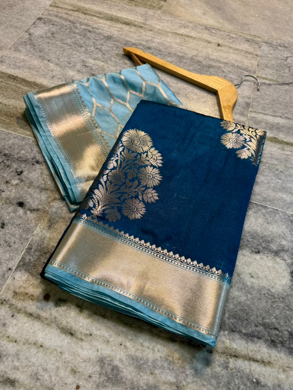 Banarasi ketan silk fabric saree