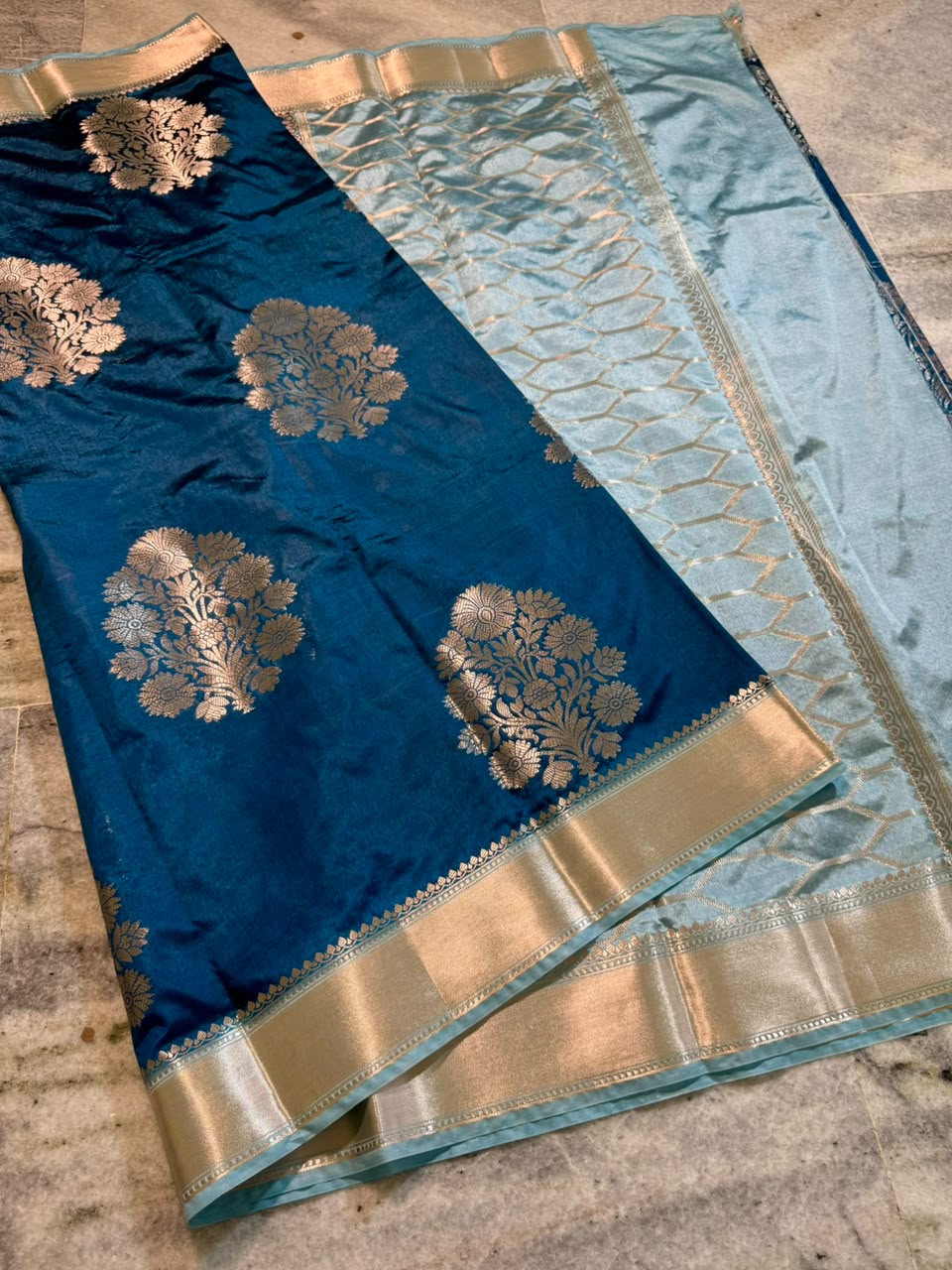 Banarasi ketan silk fabric saree