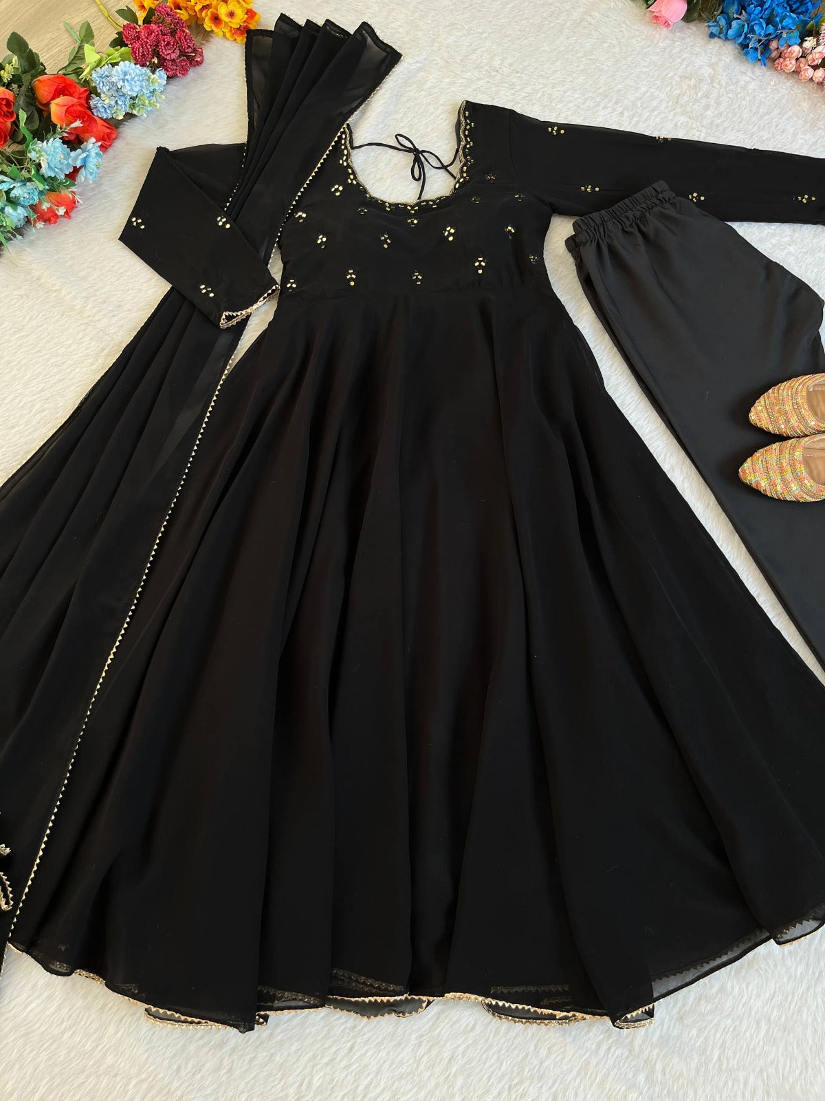 90's kidz favourite celebrity inspired anarkali suit ✨