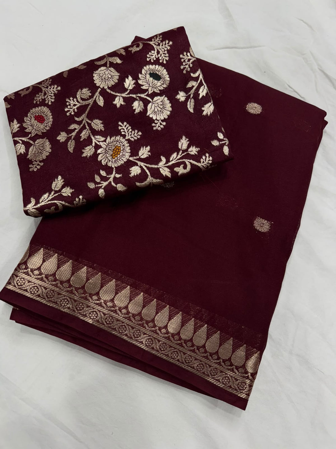 Mysore crape viscose sarees ✨