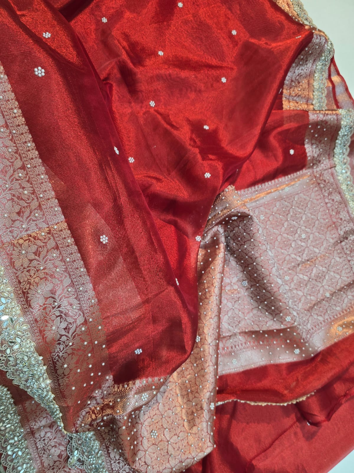 Benaresi tissue silk saree ✨