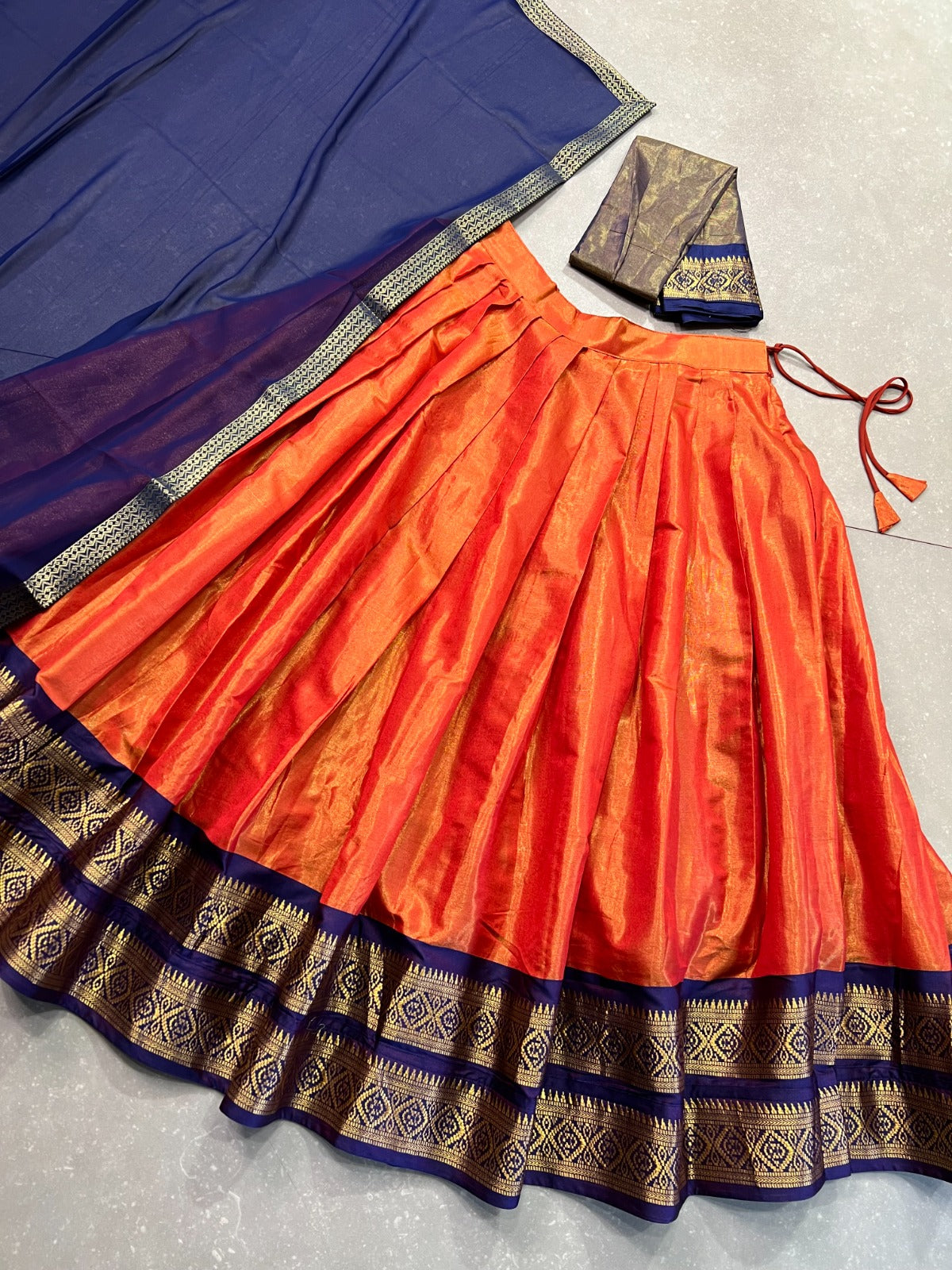 Kanchipuram silk Lehenga