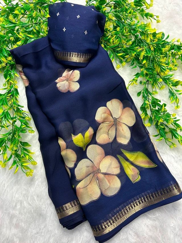 Marsh mellow bentex border saree ✨