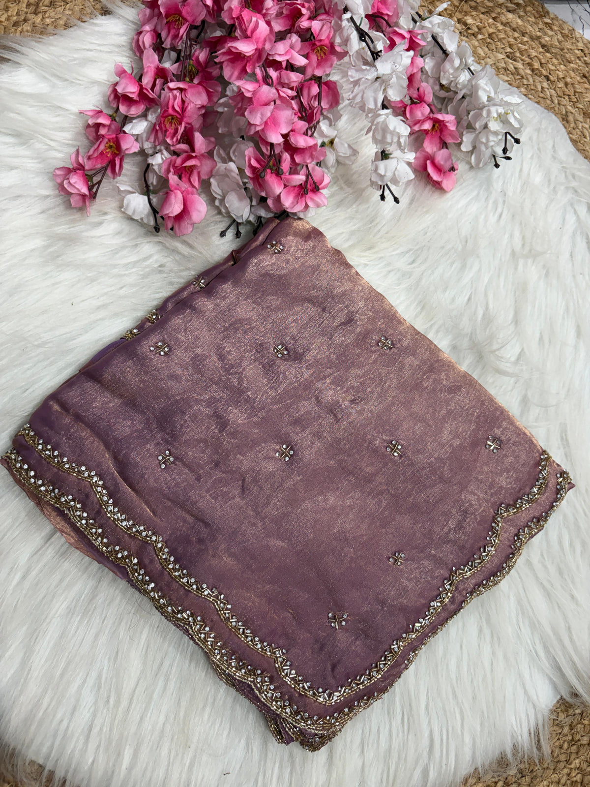 Rose 2 double line work sarees 🌹