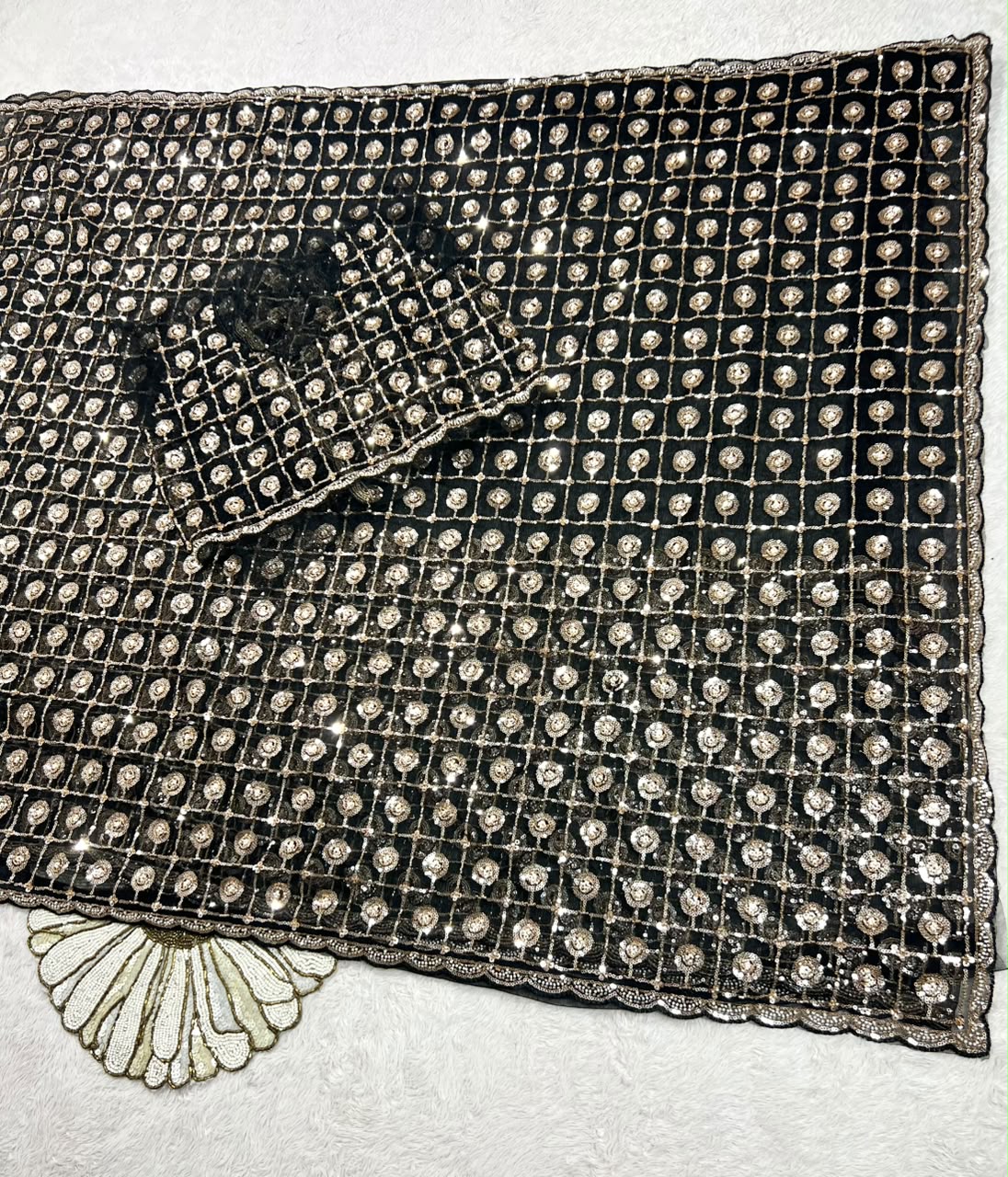 Butterfly net heavy Designer Saree