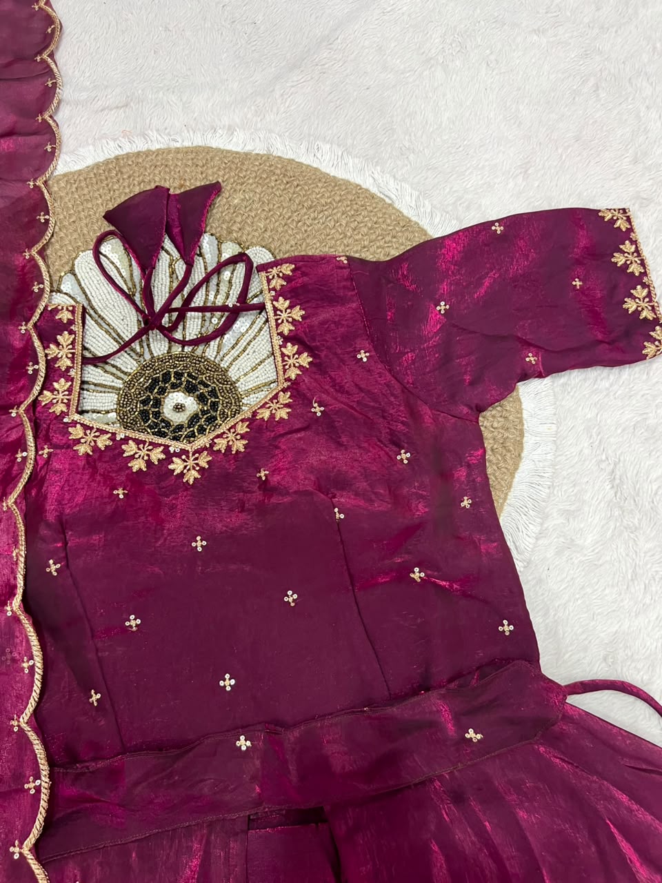 Space silk designer lehenga set ✨