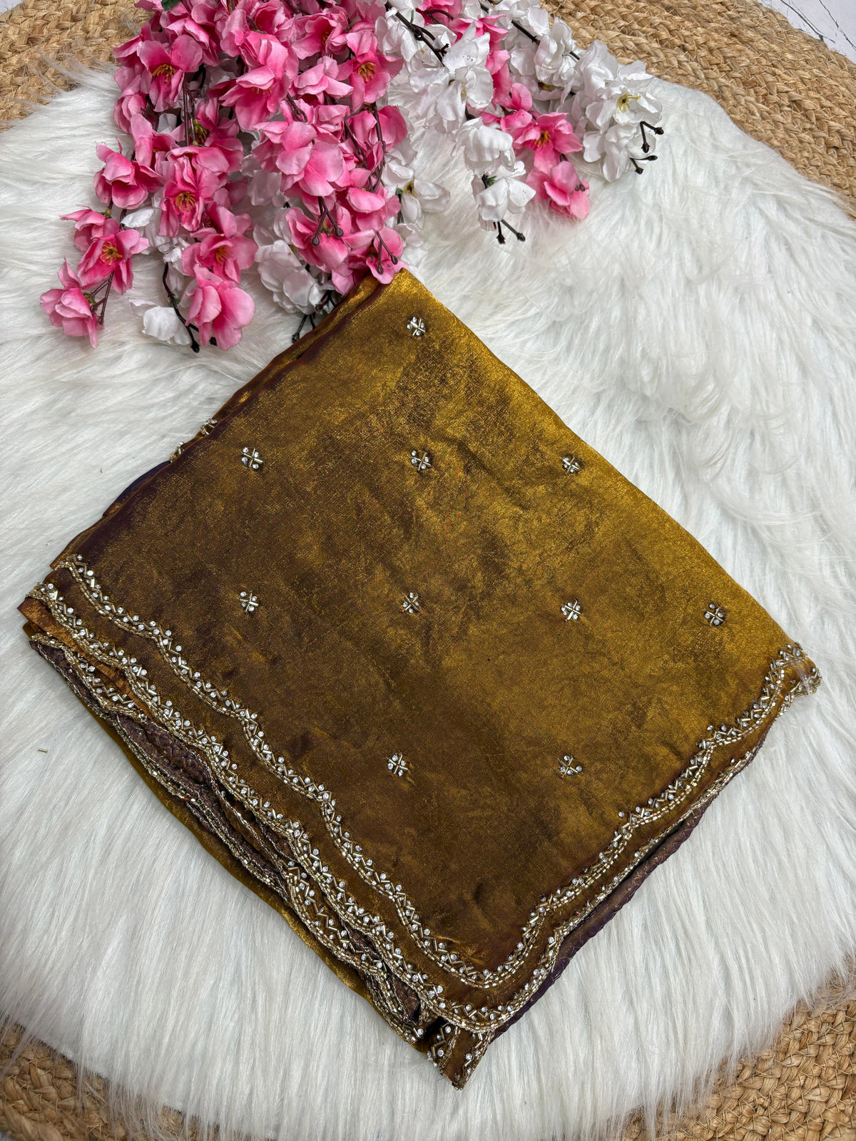 Rose 2 double line work sarees 🌹