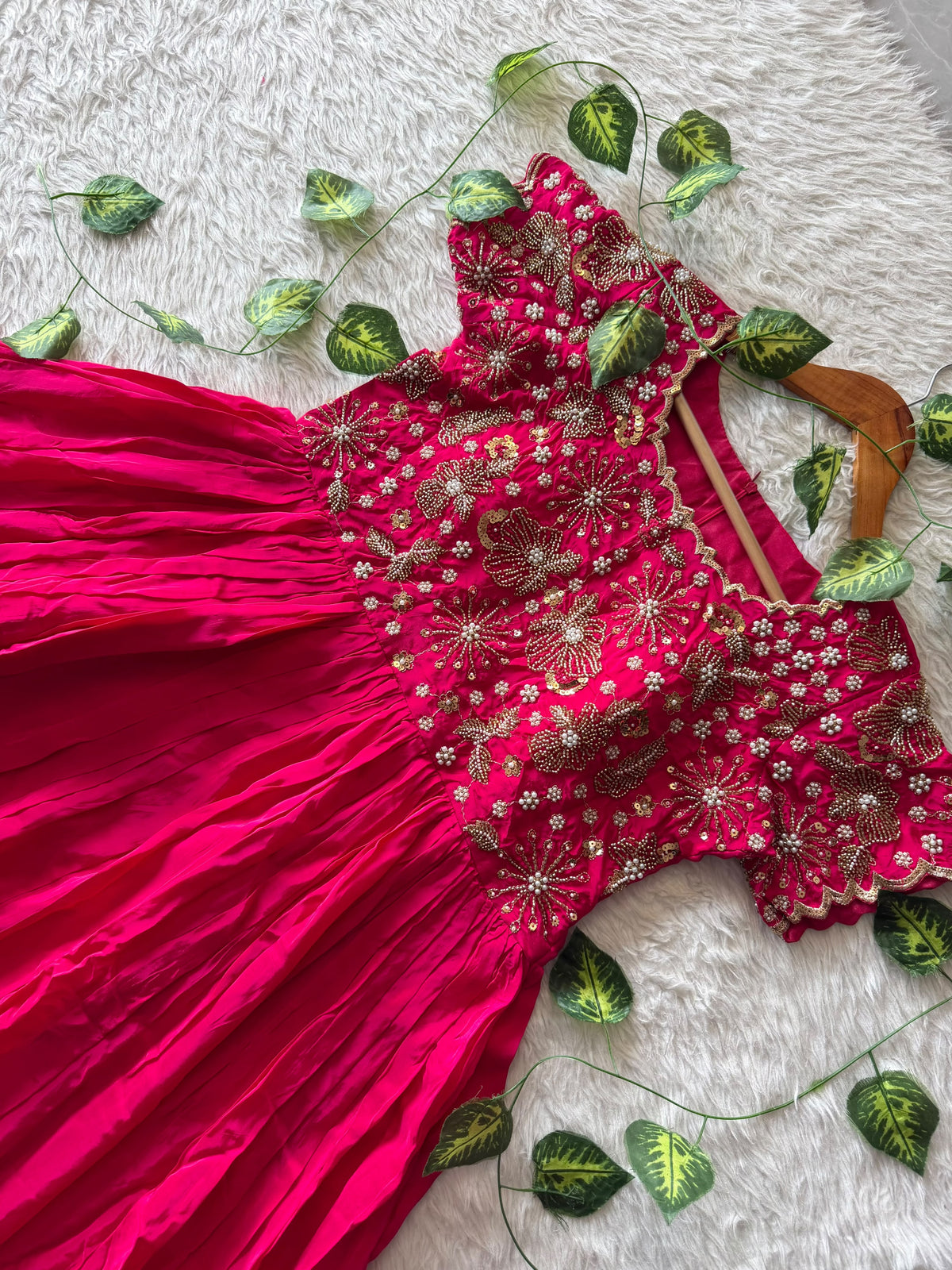 Party wear maggam gown ✨