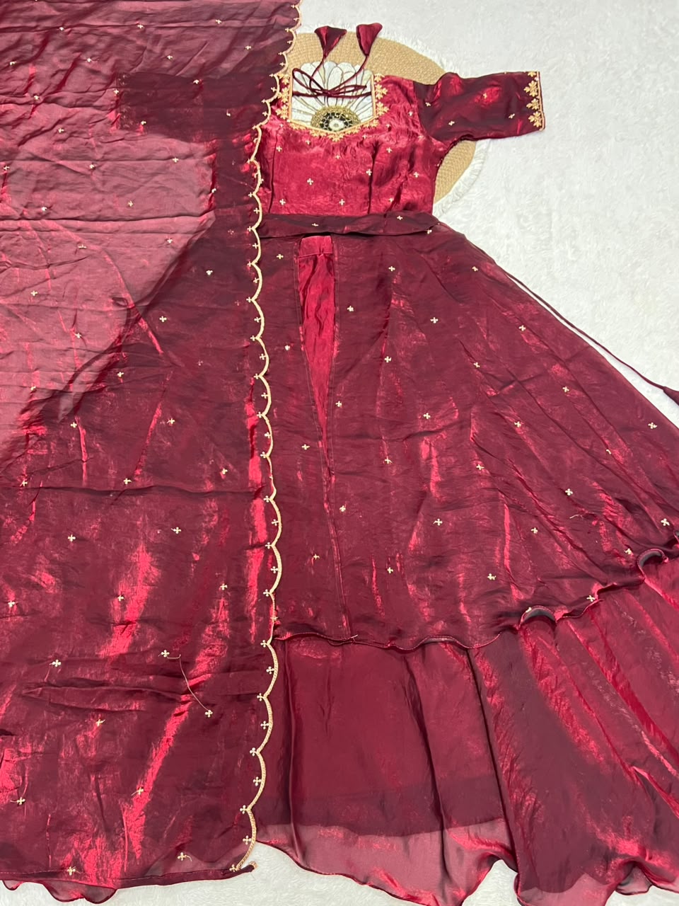 Space silk designer lehenga set ✨