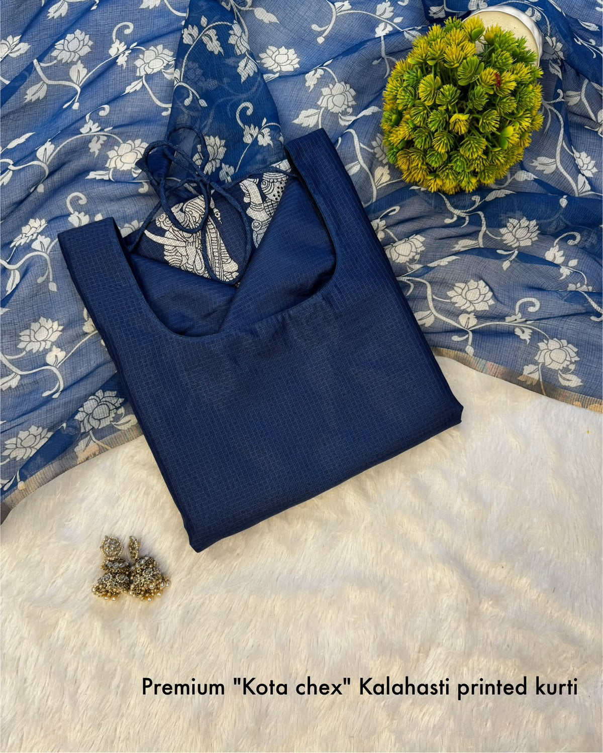 Kota cotton kurti set