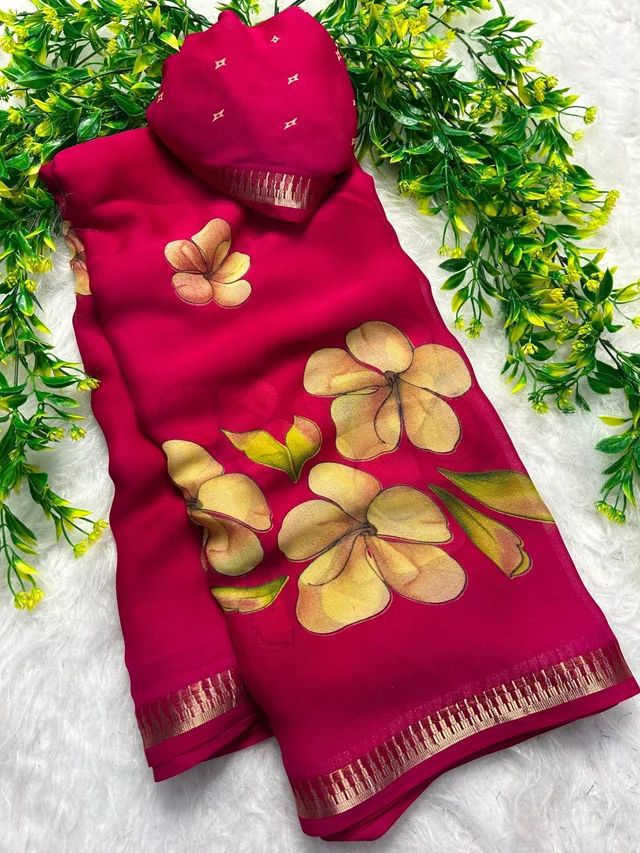 Marsh mellow bentex border saree ✨