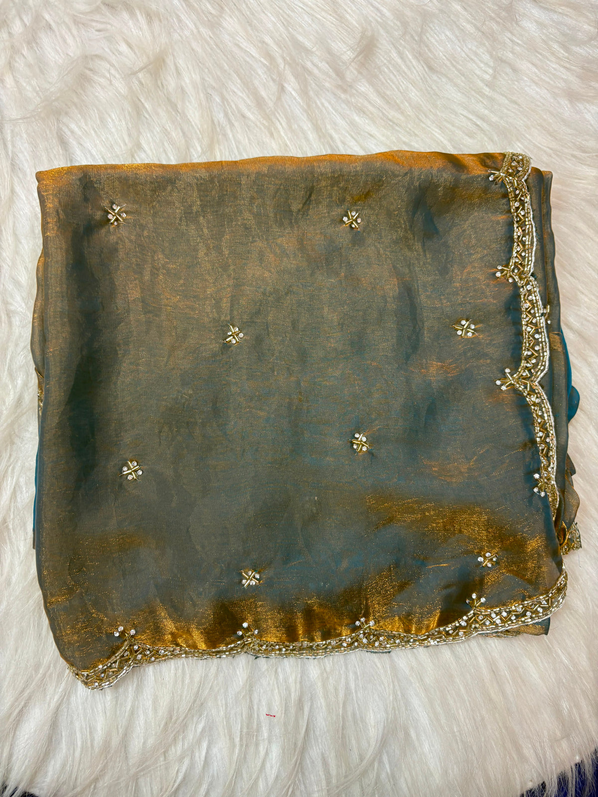 Space silk single line saree