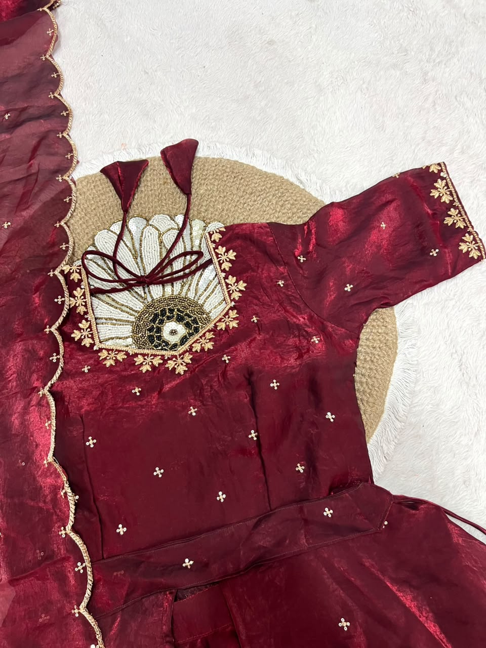 Space silk designer lehenga set ✨
