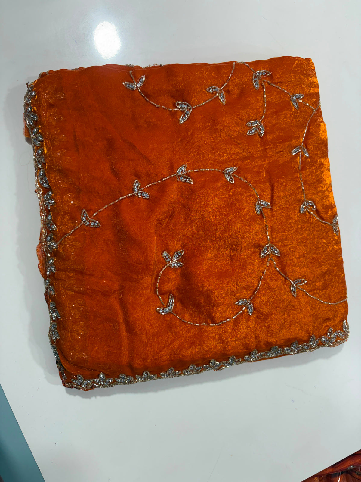 Hand work Jal design saree ✨