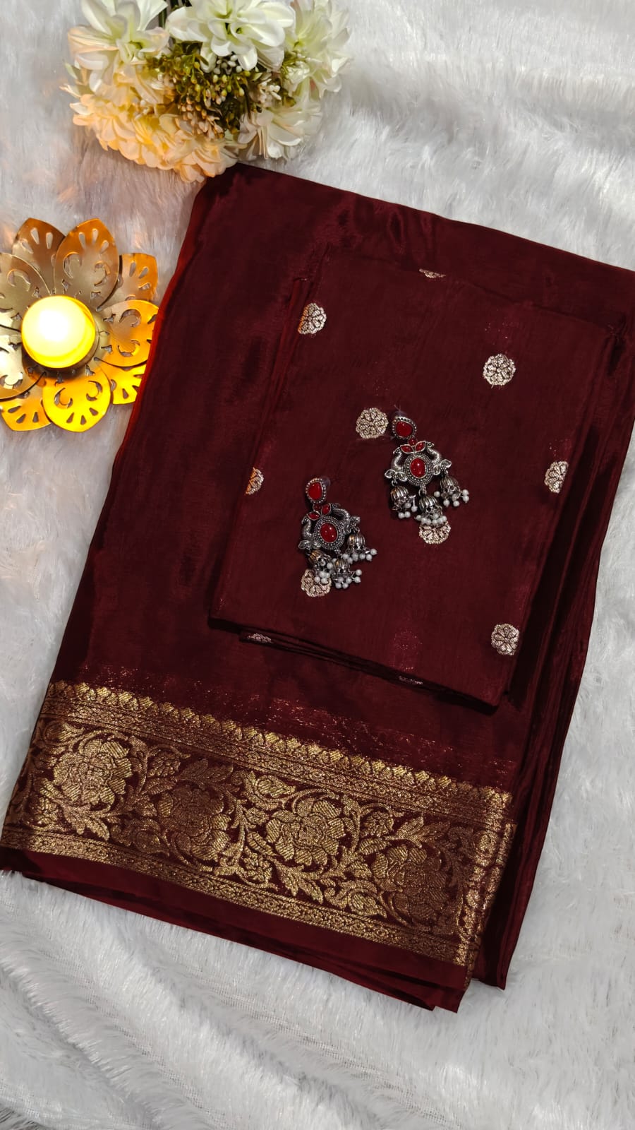 Mysore viscose crape sarees ✨
